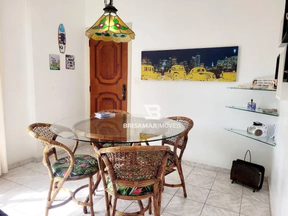Imagem Apartamento com 3 dormitórios à venda, 103 m² por R$ 570.000,00 - Pitangueiras - Guarujá/SP