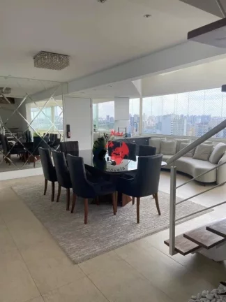 Imagem Cobertura com 3 suítes e 4 vagas para Venda ou Locação no Centro de Santo André