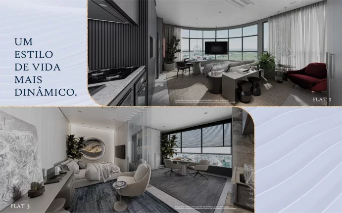 Imagem Apartamento com 1 Quarto à Venda, 40 m² em Jardim Dourado - Porto Belo