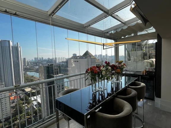 Imagem Cobertura Brooklin - 315M², 4 Dorms, 3 Suítes, 3 Vagas, Lazer Completo.
