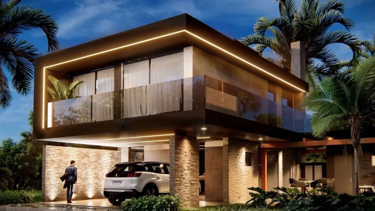 Imagem Casa de condomínio à venda em Passo de Torres, Centro, com 4 quartos, 256,53m²