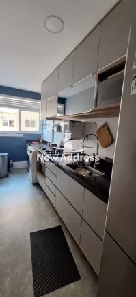 Imagem Apartamento 2 quartos (1 suíte) em Itaparica, sol da manhã, lazer completo com piscina aquecida, academia, churrasqueira e portaria 24h.