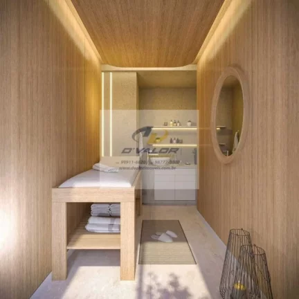 Imagem Vendo Apartamentos de 20 a 40 m², Varanda, Quarto.