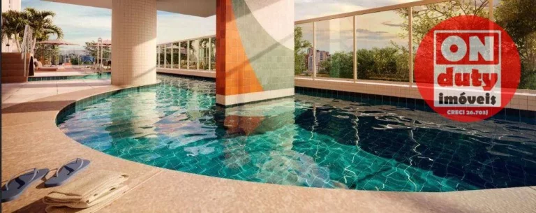 Imagem Cobertura com 4 suítes, piscina privativa à venda - Embaré - Santos/SP