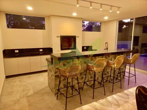 Imagem Exclusiva Mansão de 5 Suítes no Condomínio Porto Atibaia