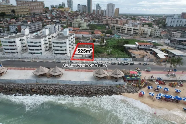 Imagem Terreno à Venda – Av. Presidente Café Filho / Praia do meio / Natal-RN