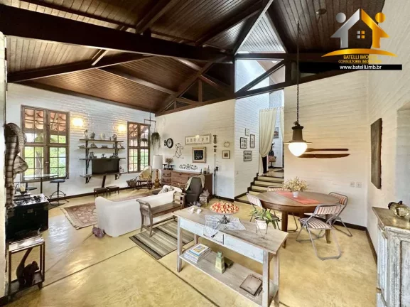 Imagem Casa à venda MOBILIADA no condomínio Paissagem Renoir na Granja Viana - Batelli Imóveis
