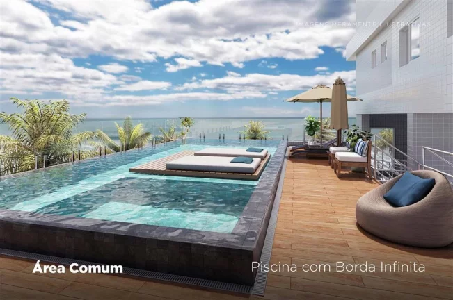 Imagem APARTAMENTO COM 50.01 m² - CAIÇARA - PRAIA GRANDE SP