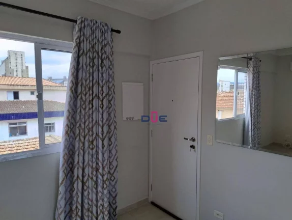 Imagem Apartamento com 2 dormitórios sendo 1 suite, todo decorado, planejadfo e climatizado. à venda, 63 m² por R$ 424.000 - Macuco - Santos/SP