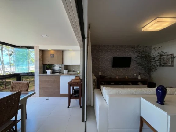 Imagem Apartamento à Venda em Riviera de São Lourenço - Módulo 3 Módulo 03: 3 Quartos, 2 Suítes, 3 Salas, 2 Vagas, 168m² de Luxo à Beira-Mar!