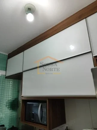 Imagem Apartamento 1 dormitório, sala, sacada, cozinha com armários, área de serviço, 1 vaga de garagem...