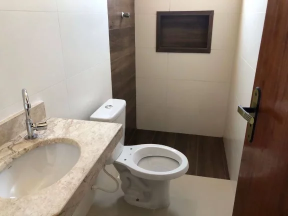 Imagem Sobrado com 2 dormitórios à venda, 75 m² por R$ 410.000 - Ocian - Praia Grande/SP