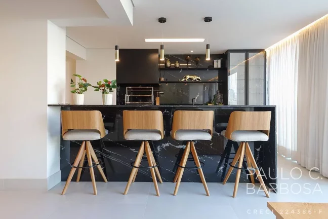 Imagem Jardim das Perdizes Venda - 3 Suítes - 3 Vagas - 241m² - Mobiliado