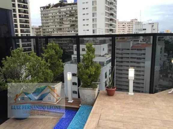 Imagem Linda Cobertura Duplex, de 392 m² e 4 vagas, à venda. R$ 4.500.000,00. Santa Cecília / Higienópolis