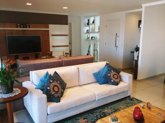 Imagem Apartamento 140 M², 3Q, 3 Suítes, 5 Banheiros, 2 Vagas, Lavabo, Varanda Gourmet, Piscina, Academia, Churrasqueira, Quadra, Brinquedoteca, Dog Wash.