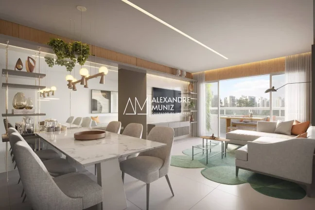 Imagem Elev Jardins de Fátima, apartamentos a venda, 03 suítes, Bairro de Fátima.