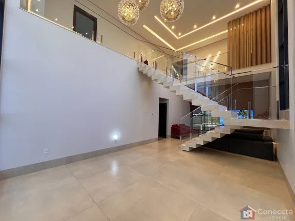 Imagem Casa Alto Padrão no Condomínio Villagio – Patos de Minas | Piscina, Energia Solar e 3 Suítes
