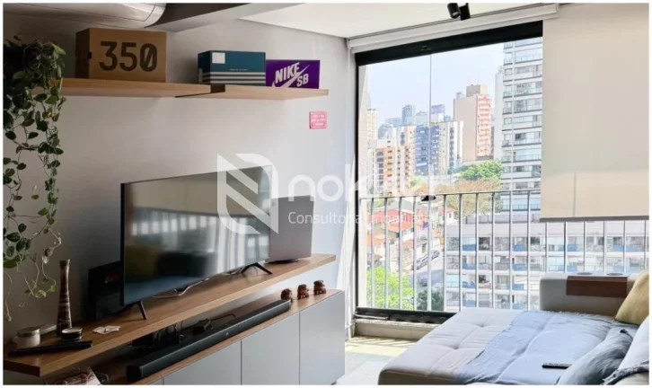 Imagem Apartamento para Venda em São Paulo, Pinheiros, 1 dormitório, 1 banheiro, 1 vaga
