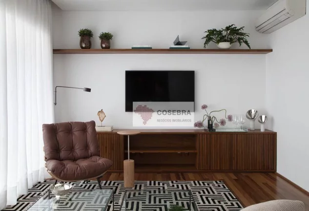 Imagem Apartamento com 1 dormitório para alugar, 95 m² por R$ 12.409,93/mês - Vila Olímpia - São Paulo/SP