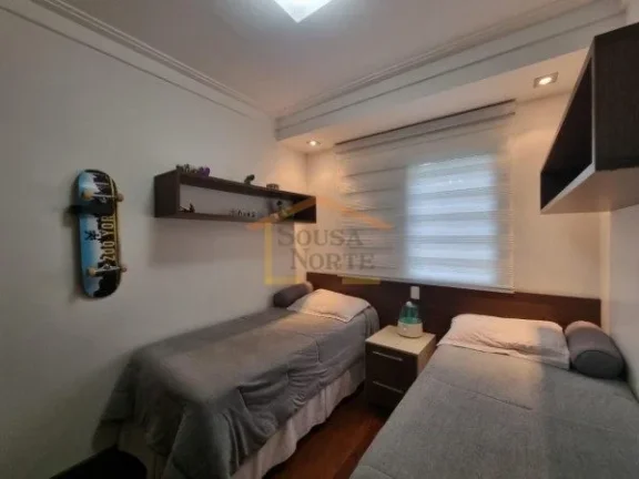 Imagem Apartamento com 104m², dispõe de 3 dormitórios, sendo 2 suítes, sala estar, sala jantar, sacada,...