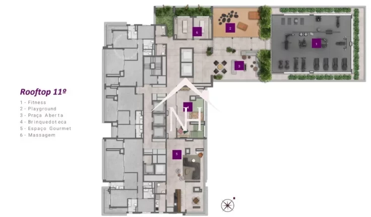 Imagem apartamento de 70m na Vila Mariana c/2 dormitórios (1 suíte),1 vaga,pet place,brinquedoteca,fitness,espaço gourmet,piscinas,sauna,lavanderia,coworking