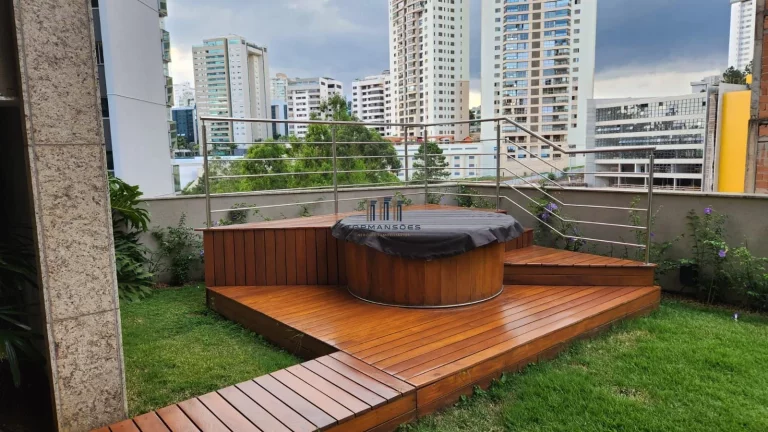 Imagem Cobertura Decorada e Mobiliada, lazer completo, 1 quarto e 3 Vagas a no Vila da