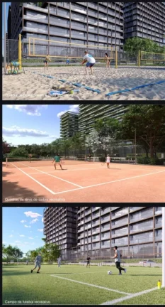 Imagem Studio para Venda em Rio de Janeiro, Barra Olimpica, 2 dormitórios, 2 suítes, 1 banheiro