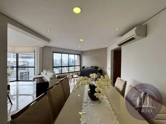 Imagem Apartamento com 3 dormitórios para alugar, 127m² por R$ 11.000 - Alphaville