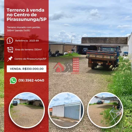 Terreno, Vila Pinheiro, Pirassununga - R$ 330 mil, Cod: 157