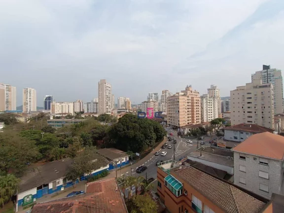 Imagem Apartamento com 2 dormitórios à venda, 90 m² por R$ 550.000,00 - Aparecida - Santos/SP