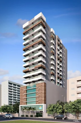 Imagem Apartamento Padrão, 03 Quartos, 02 Vagas de Garagem, Area de Lazer Completa, Centro, Guarapari - ES