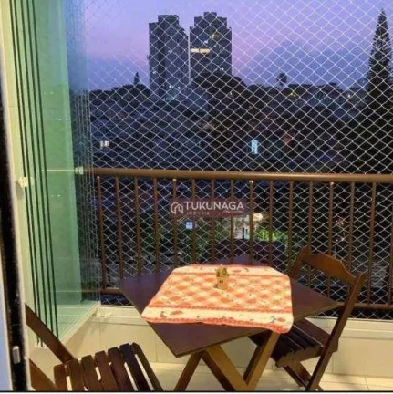 Imagem Apartamento com 1 dormitório suíte, 1 vaga à venda, 34 m² por R$ 295.000 - Vila Galvão - Guarulhos/SP