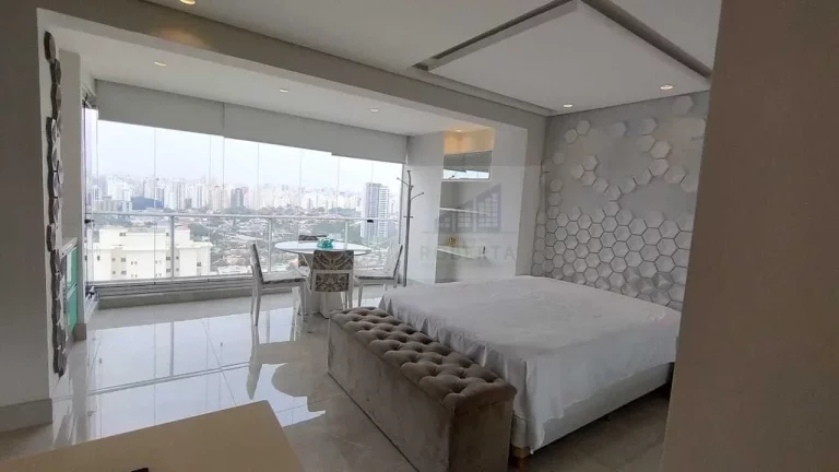 Imagem STUDIO À VENDA NO BROOKLIN COM VARANDA INTEGRADA GARAGEM COM DEPOSITO