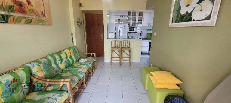 Imagem Apartamento com 1 dormitório à venda, 38 m² por R$ 290.000,00 - Real - Praia Grande/SP