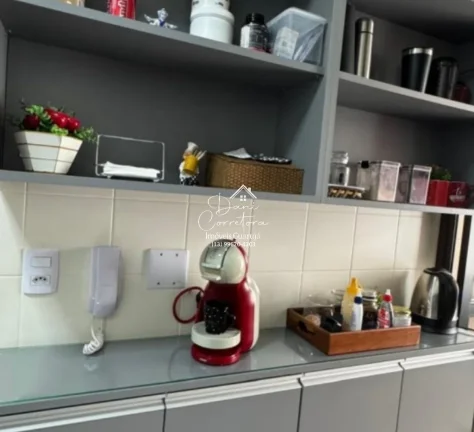 Imagem Aluguel de apartamento no Jardim Astúrias, Guarujá-SP: 2 quartos, 1 suíte, 2 salas, 2 banheiros, 1 vaga de garagem, 85m² de área.