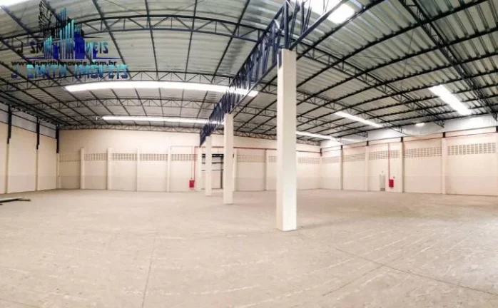 Galpão COM RENDA. AC. 2.847m² para locação - Taboão da Serra.