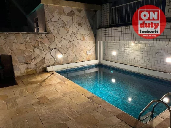 Imagem Cobertura com 4 quartos à venda, 361 m² por R$ 3.843.000 - Ponta da Praia - Santos/SP