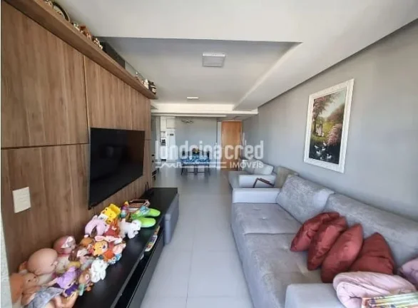 Imagem Apartamento no 17º andar no Terrasse Jardin, sol da manhã, completo em armários, com sacada envidraçada, 2 vagas paralelas e ar-condicionado.