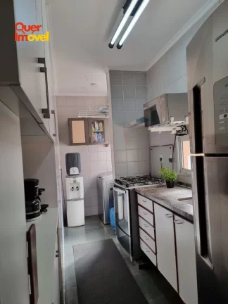 Imagem Apartamento à venda no Jardim Interlagos, Zona Leste de Ribeirão Preto-SP. 3 quartos, 1 sala, 1 banheiro, 1 vaga. 64m² - Quer Imóvel.