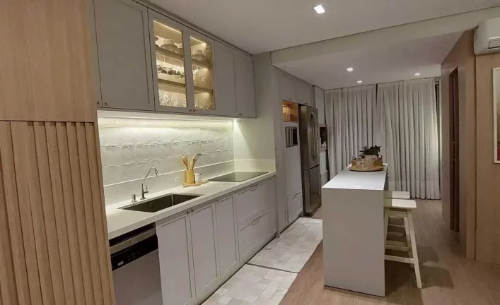 Imagem Casa Geminada com 2 dormitórios e 1 vaga de garagem em Condomínio residencial- Itajaí