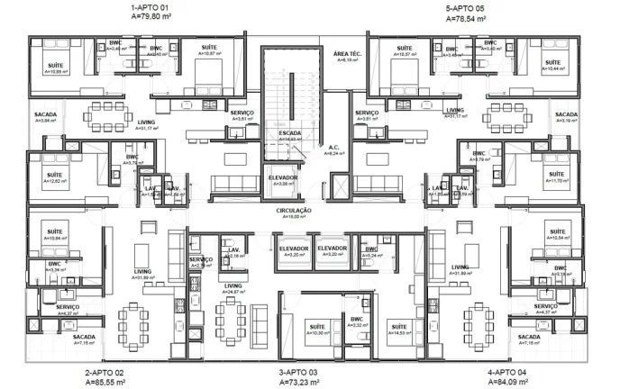 Imagem Vega Apartments - Apartamento à venda no bairro Perequê - Porto Belo/SC