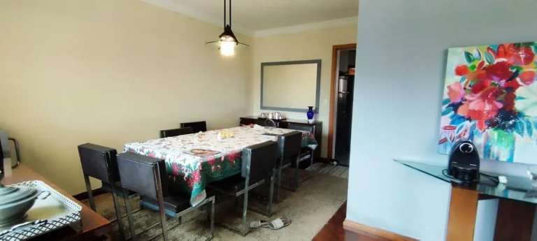 Imagem Apartamento 148 M², 3Q, 3 Suítes, 3 Salas, Hidro, 3 Banheiros, 3 Vagas, Lareira, Academia, Piscina, Churrasqueira, Quadra, Sauna, Salão de festas.