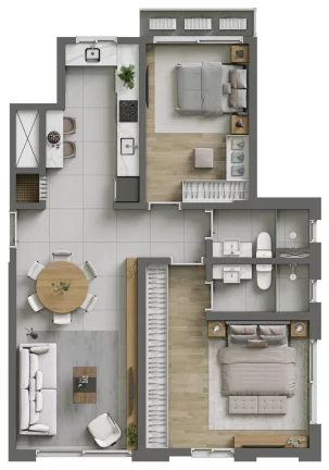Imagem Apartamento de luxo com 3 quartos, 102m², à venda em Torres