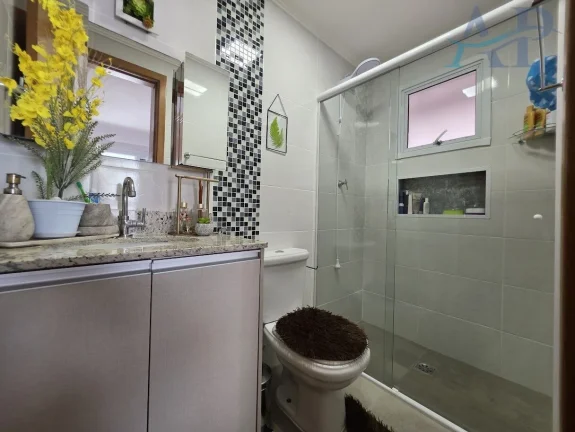 Imagem Apartamento na Guilhermina em Praia Grande com Vista Mar com 3 Dormitórios