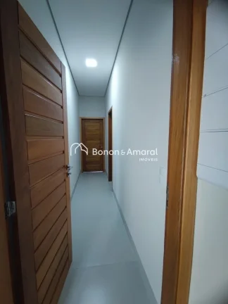 Imagem Casa tÃ©rrea em condomÃ­nio em PaulÃ­nia, com 140mÂ² de construÃ§Ã£o.
SÃ£o 3 dormitÃ³rios, todos suÃ...