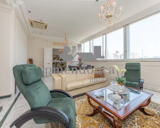 Imagem Higienópolis, apartamento à venda com 4 quartos e 3 vagas..