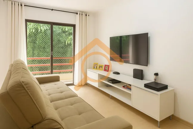 Imagem Apartamento à venda em São Paulo-SP, na Vila Campo Grande - 2 quartos, 62,00 m² - Condomínio Elsie.