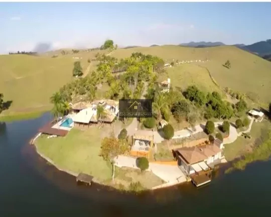 Imagem MARAVILHOSA FAZENDA PORTEIRA FECHADA REGIÃO CAÇAPAVA 120 KM SP 60 ALQUEIRES CASA PRINCIPAL 850,00 SUÍTE HIDRO CASA LAGO 150,00 M DECK PISCINA