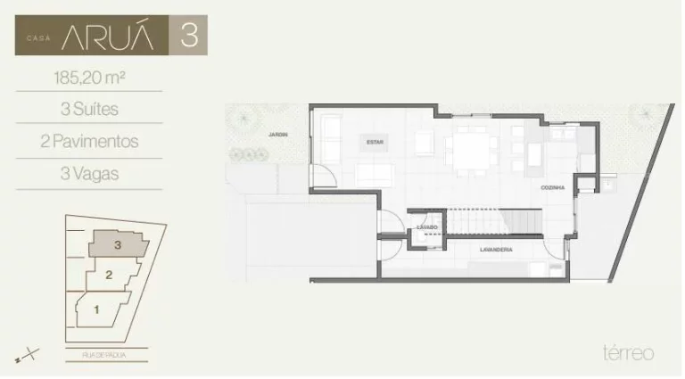 Imagem Casa para venda com 3 quartos em Santo Antonio De Lisboa