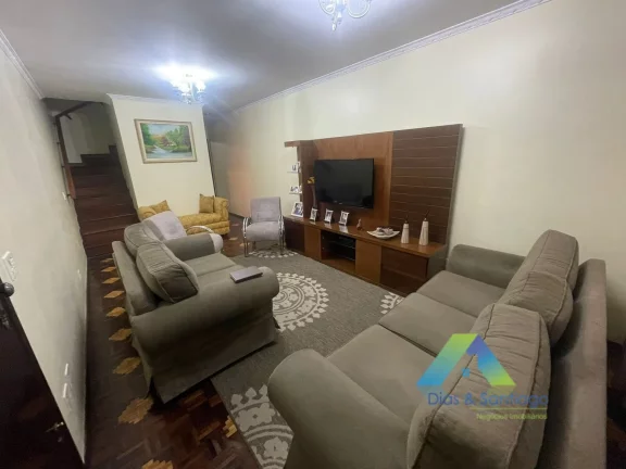Imagem Excelente sobrado com 250m² e alto padrão de acabamento!